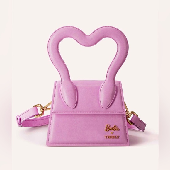 Exclusive TRULY Adorable Barbie Mini Purse with Gold Accents - Picture 2 of 7